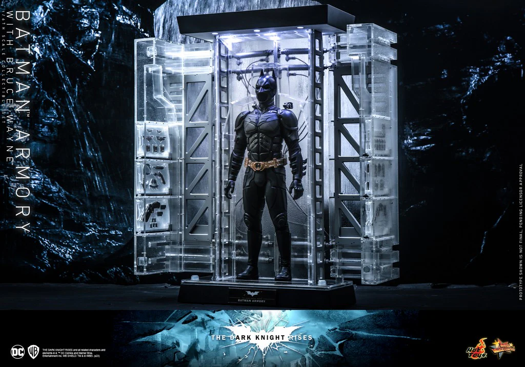 HOT TOYS - Dc Comics - Batman Armory with Bruce Wayne 1:6 Action Doll Set  MMS702 - Image 13