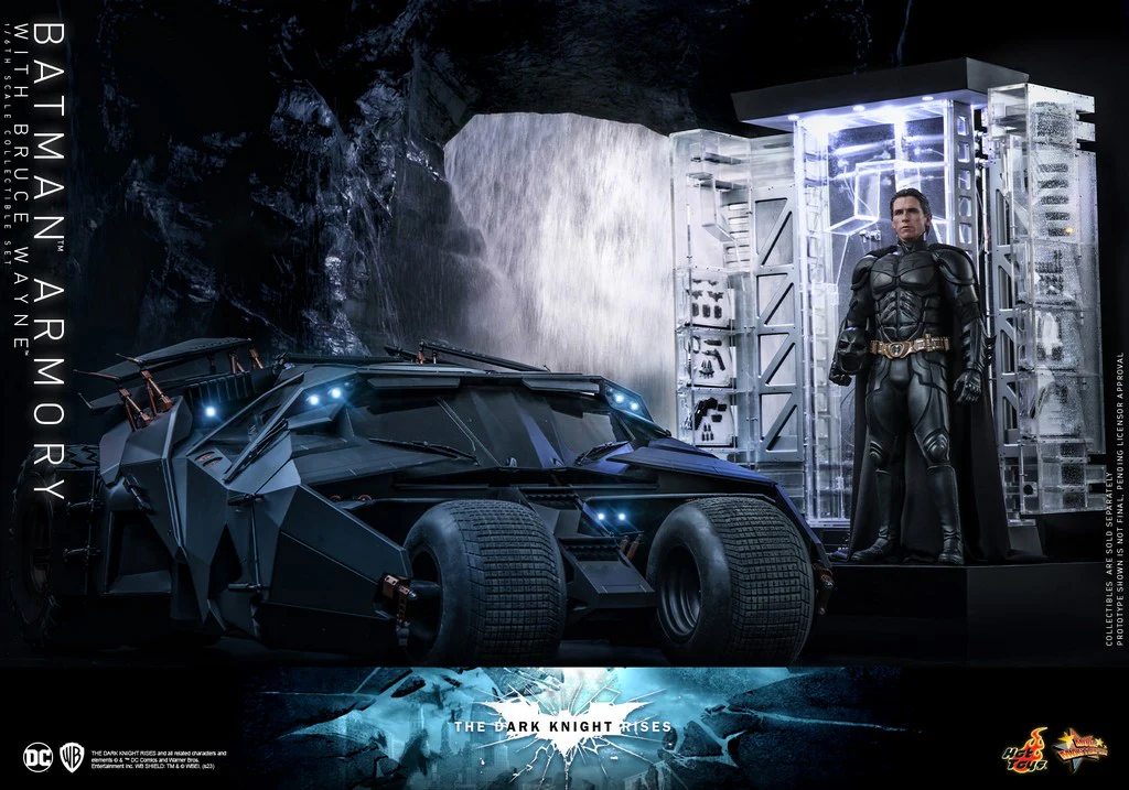 HOT TOYS - Dc Comics - Batman Armory with Bruce Wayne 1:6 Action Doll Set  MMS702 - Image 14