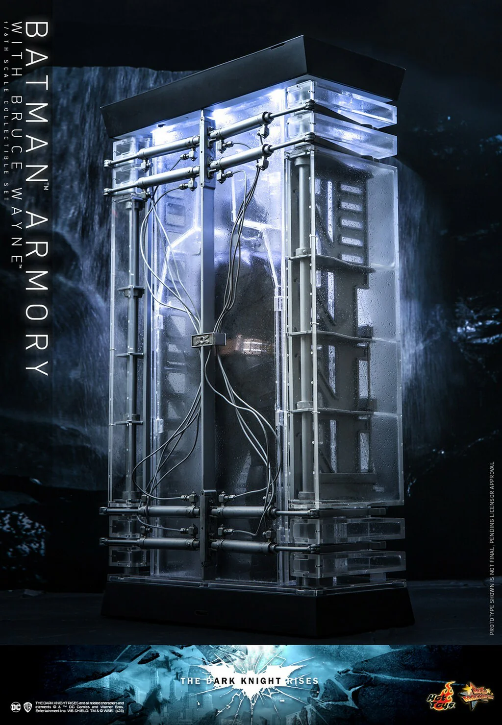 HOT TOYS - Dc Comics - Batman Armory with Bruce Wayne 1:6 Action Doll Set  MMS702 - Image 19