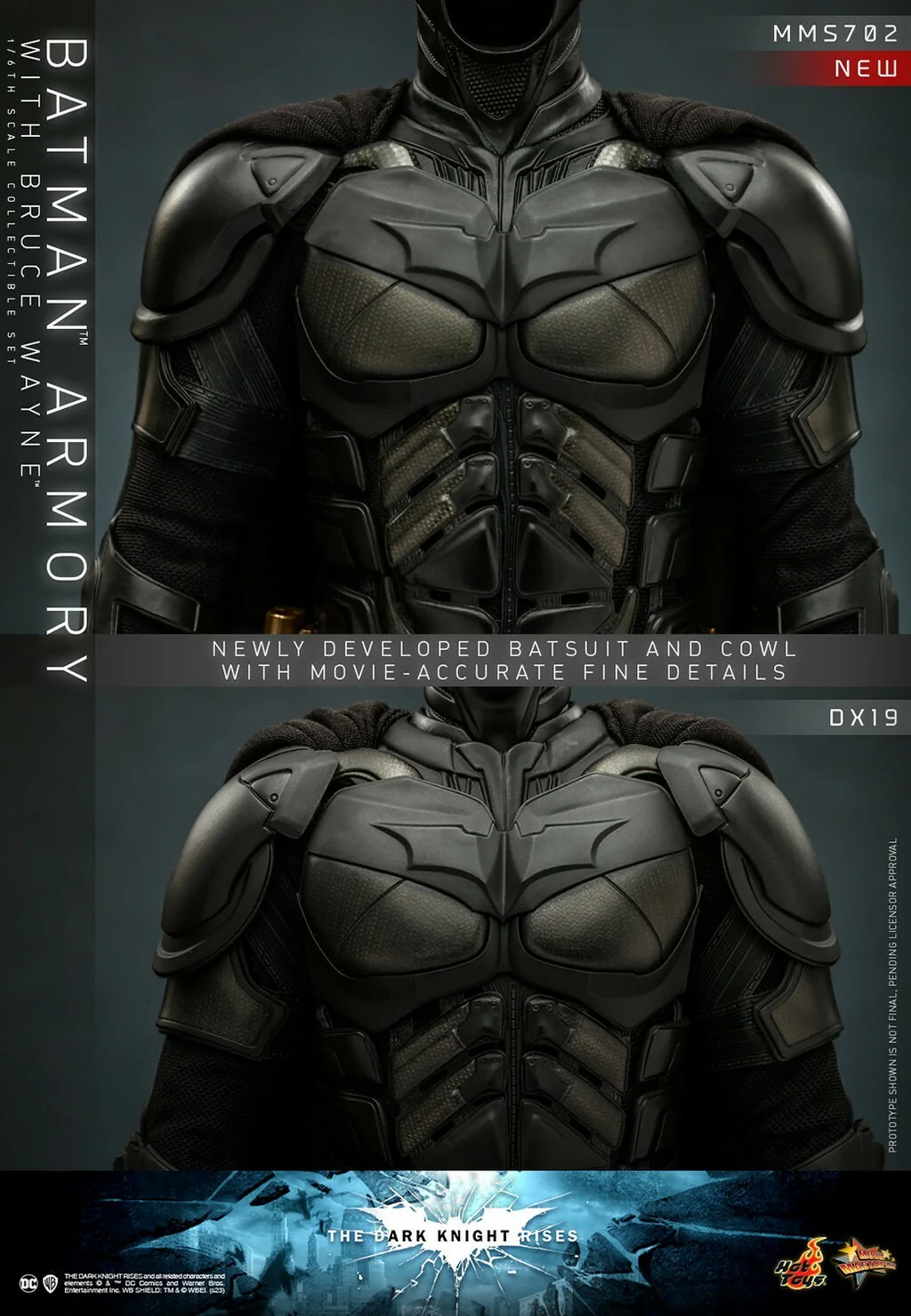 HOT TOYS - Dc Comics - Batman Armory with Bruce Wayne 1:6 Action Doll Set  MMS702 - Image 7