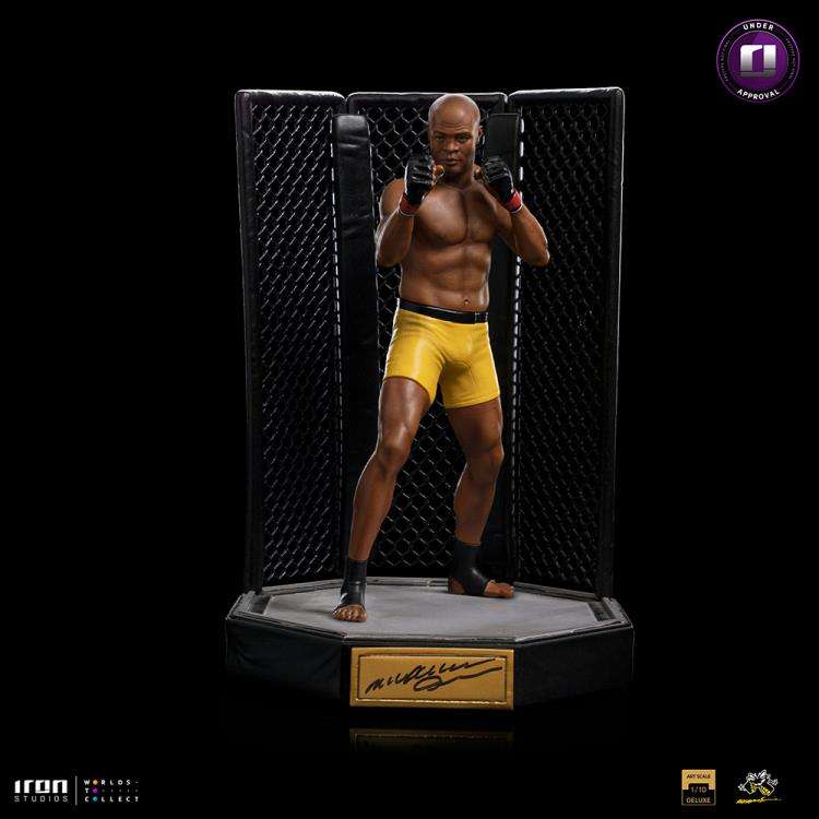 IRON STUDIOS - Andreson silva signed dlx 1/10 statue - Image 6