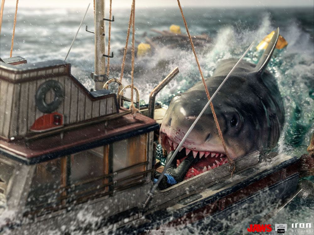 IRON STUDIOS - Jaws Demi Art Scale Statue 1/20 Jaws Attack - Image 11