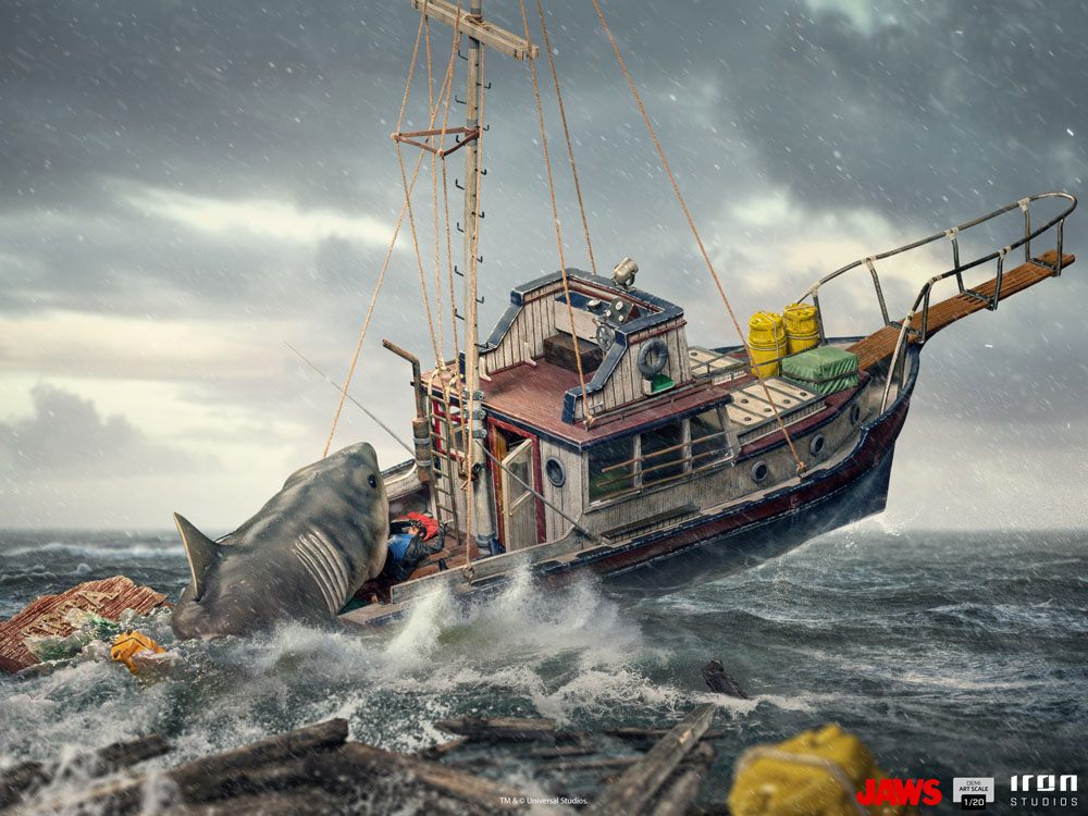 IRON STUDIOS - Jaws Demi Art Scale Statue 1/20 Jaws Attack - Image 18