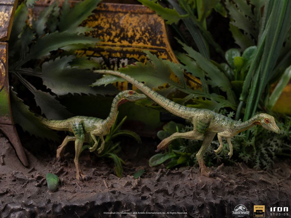 IRON STUDIOS - Jurassic World Fallen Kingdom Deluxe Art Scale Statue 1/10 Blue - Image 13