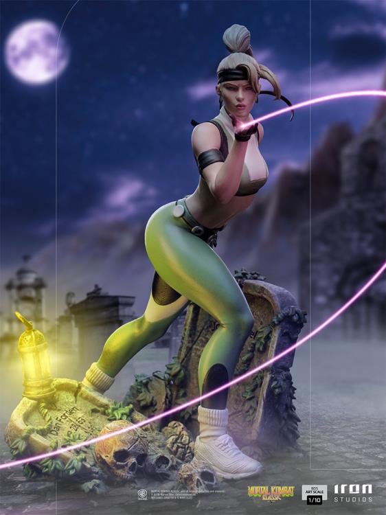 IRON STUDIO - Mortal Kombat Sonya Blade 1/10 Statue - Image 4