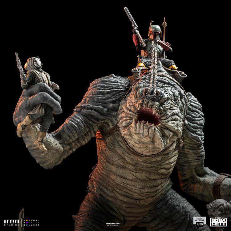 IRON STUDIOS - Star wars boba fett and rancor 1/20 statue - Image 10