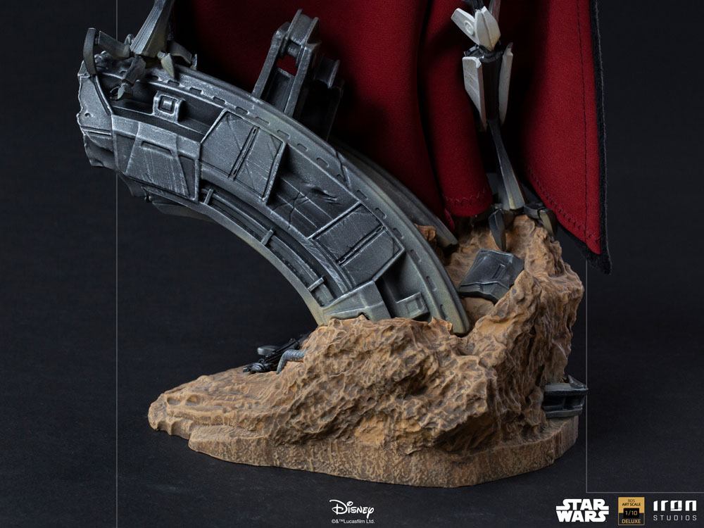 IRON STUDIOS - Star Wars Deluxe BDS Art Scale Statue 1/10 General Grievous - Image 11