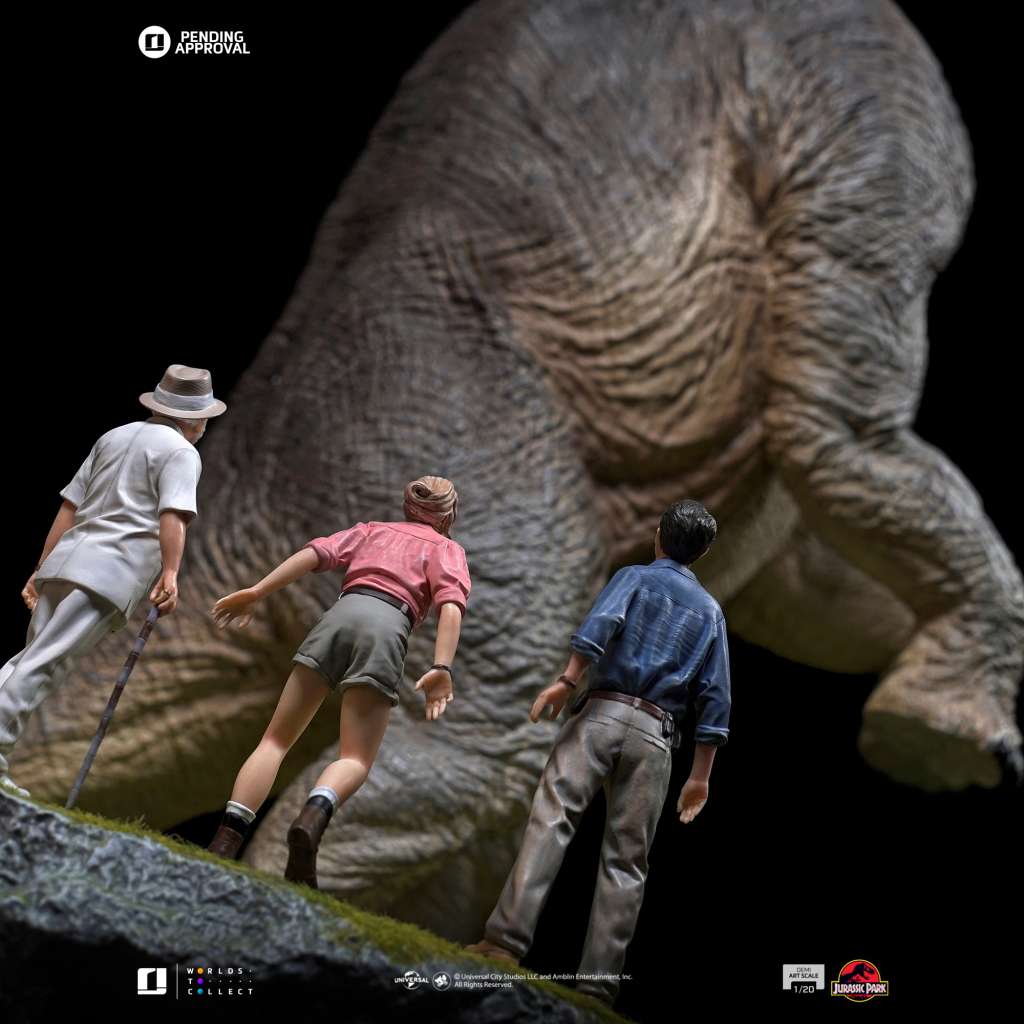 IRON STUDIOS - Welcome To The Jurassic Park Special Edition Demi Art 1/20 Statue - Image 3