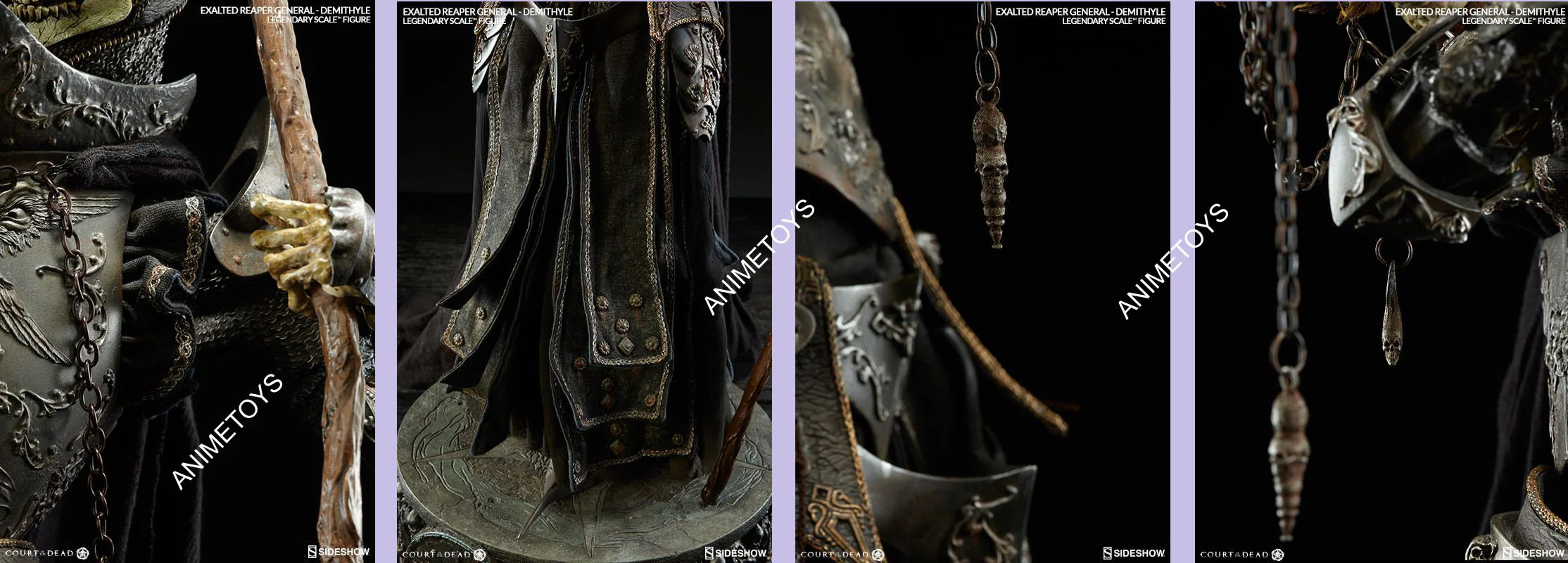 SIDESHOW - Court of The Dead - Exalted Reaper General Demithyle - Legendary Scale Figure SS400283 - Image 4