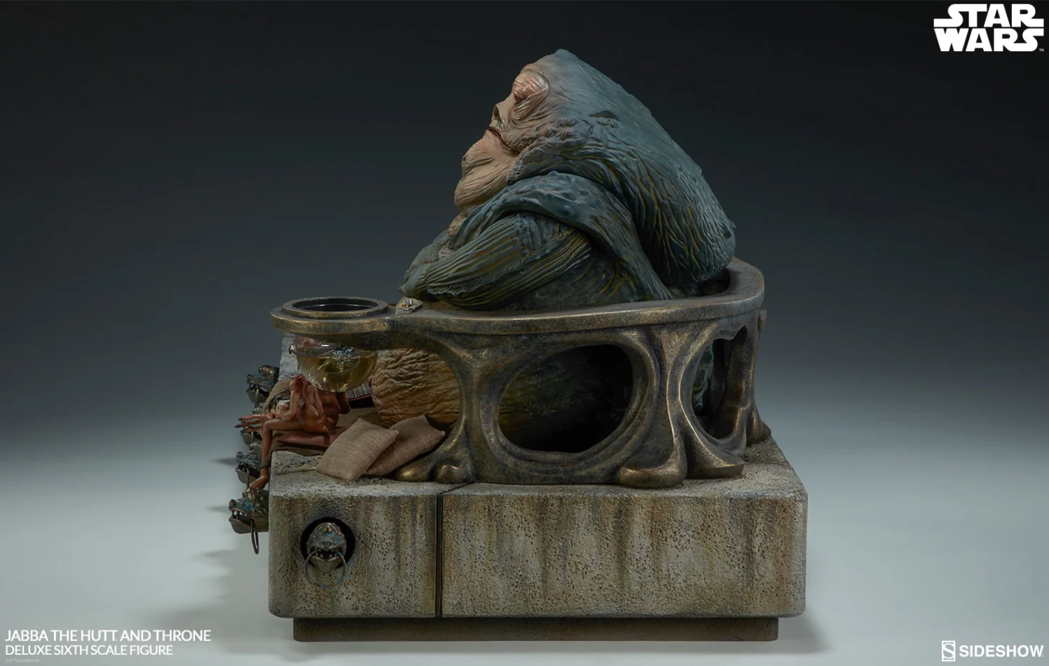 SIDESHOW - Star Wars - 12 inch Action Doll - Jabba and Thrones DeLuxe - Image 11