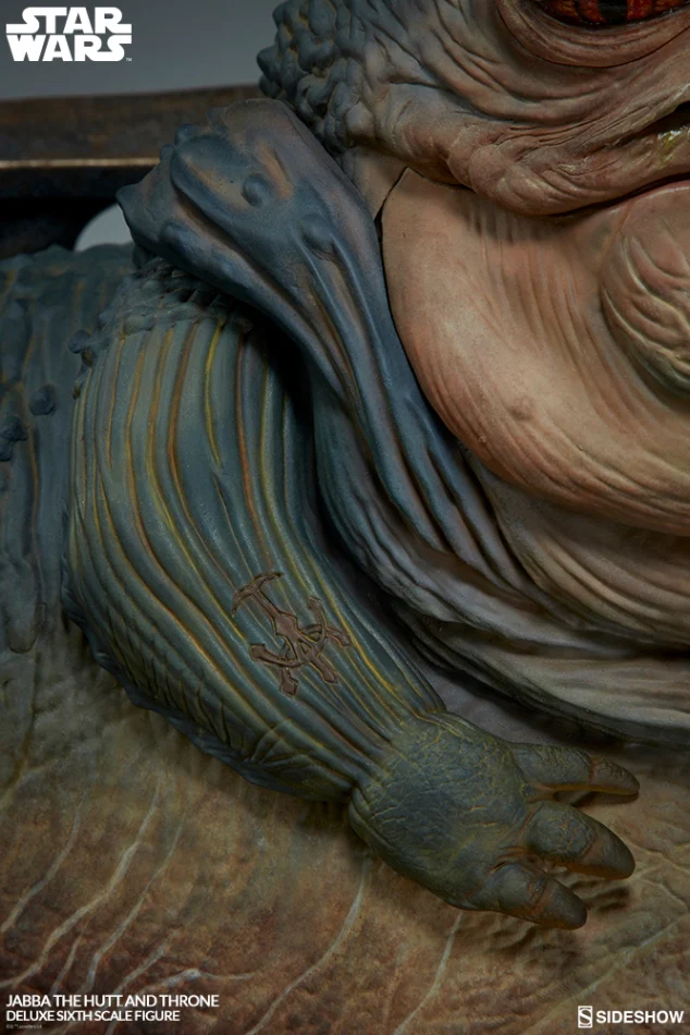 SIDESHOW - Star Wars - 12 inch Action Doll - Jabba and Thrones DeLuxe - Image 13
