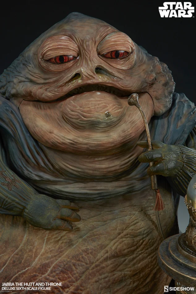 SIDESHOW - Star Wars - 12 inch Action Doll - Jabba and Thrones DeLuxe - Image 14