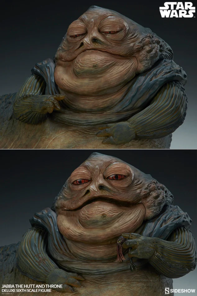 SIDESHOW - Star Wars - 12 inch Action Doll - Jabba and Thrones DeLuxe - Image 15