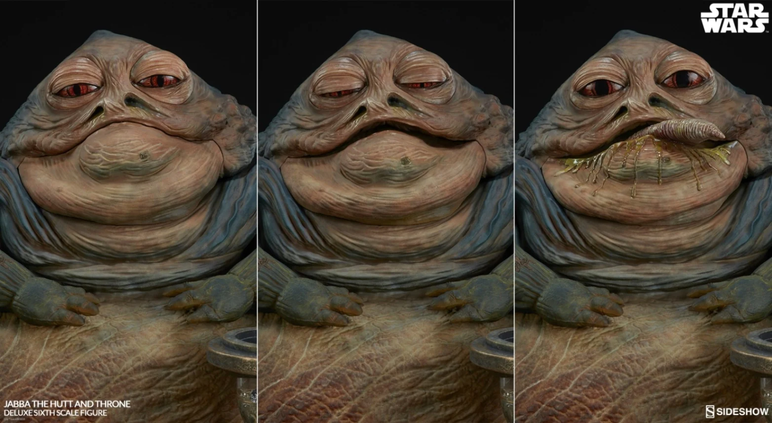 SIDESHOW - Star Wars - 12 inch Action Doll - Jabba and Thrones DeLuxe - Image 16