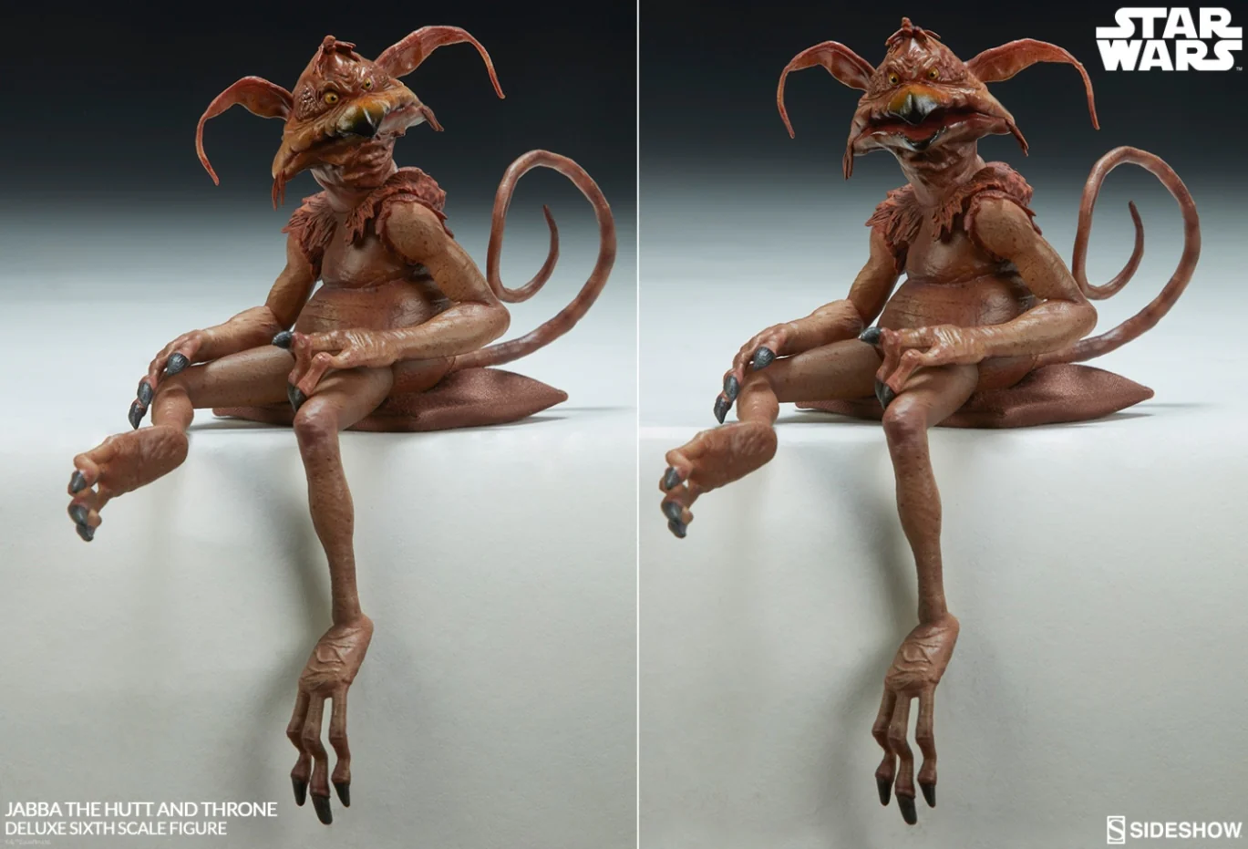 SIDESHOW - Star Wars - 12 inch Action Doll - Jabba and Thrones DeLuxe - Image 3